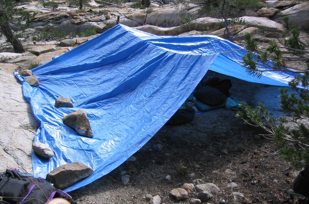 Mine and Forrest's Tarp-Tent